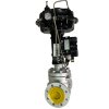 DN80 Vanne de régulation avec actionneur pneumatique pour vapeur, condensat 10P11Y-DNx8016Z-L122C-C (corps en fonte, siège en SS304) avec positionneur фото 11 — BTS Engineering