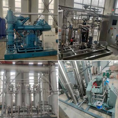 Instalacja do produkcji dwutlenku węgla CO2 z gazów fermentacyjnych bioetanolu na 1000 kg/h — BTS Engineering