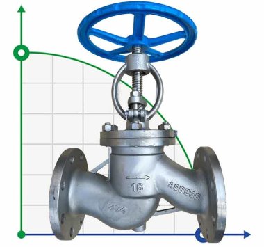 PN16 DN40 Zawór kołnierzowy ze stali nierdzewnej AISI 304, Seat AISI 304 — BTS Engineering