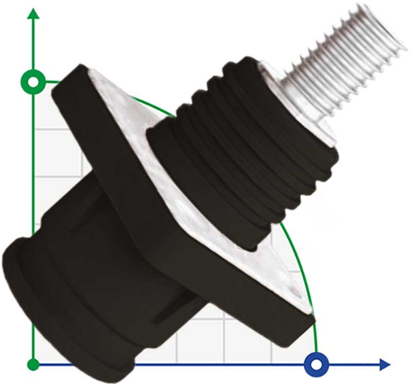 JC-CN12-S-03-LD, 300A, 1500V DC-Anschlussbuchse für Energiespeichersysteme, Schraubausführung, schwarz фото 1 — BTS Engineering