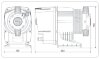 Pompe doseuse électromagnétique PDE HC200+ PH-RX M70 240V PVDF-CE-VT, 1,8-14 l/h, 20-1 bar фото 3 — BTS Engineering