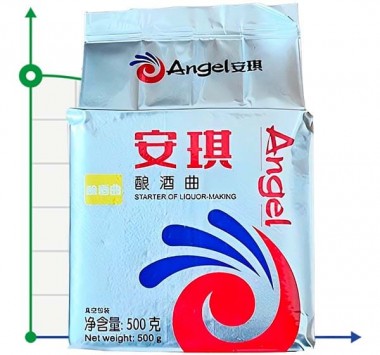 Angel Leaven alcohol yeast, package-0.5 kg — BTS Engineering