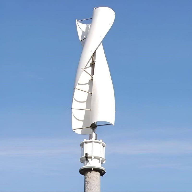 Generador eólico vertical tipo espiral RX-SV6000 de 6 kW фото 1 — BTS Engineering