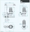 Bomba sumergible Dreno ATH 100-2/350 con impulsor centrífugo de dos canales фото 4 — BTS Engineering