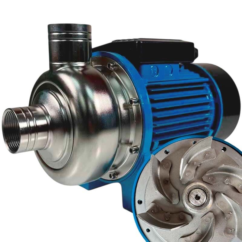 Pompe pour le pompage d'UAS, d'herbicides, d'engrais liquides, d'inhibiteurs de croissance TS150, 1,1 kW, AISI 304, 380 V/50 Hz, 2 900 tr/min avec roue ouverte фото 1 &mdash; BTS Engineering