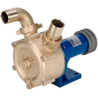 Liquid ring vortex pump for marine sector LIVERANI SPECIAL 30, 75 l/min, bronze, without motor — BTS Engineering
