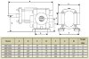 EMSE EDP 1003 Pompa zębata do żywicy żrącej, 1 cal, 3 m3/h, bez silnika фото 3 — BTS Engineering