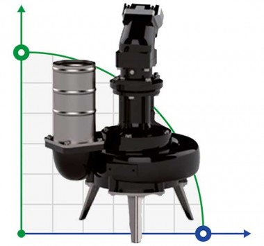 Veneroni LSI 12, 15 kW,306 m3/h погружной насос с гидроприводом — BTS Engineering