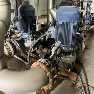 IHG BGLHB 50-200 (12,5/50), 5,5kW, 2880, Ex - насос ин-лайн нержавеющий — BTS Engineering