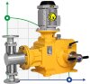 Плунжерний дозуючий насос JPD28/50, AISI 316, 28 л/год, 3 кВт, 96SPM, 380V, Ex для впорскування хімікатів фото 1 — BTS Engineering