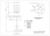 Batidora eléctrica AQUA AG1-AISI60/F, 220V, 1400 RPM, ADAG1A06F фото 5 — BTS Engineering