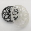 Placa de plástico con rosetón, PP, 59x19x(3x3), Plastic Teller Rosette Ring фото 1 — BTS Engineering
