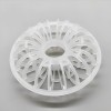 Placa de plástico con rosetón, PP, 59x19x(3x3), Plastic Teller Rosette Ring фото 2 — BTS Engineering