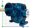 Gear pump for glucose, chocolate EMSE EDP 1006 , 1 1/2 inch 6 m3/h, without motor фото 1 — BTS Engineering