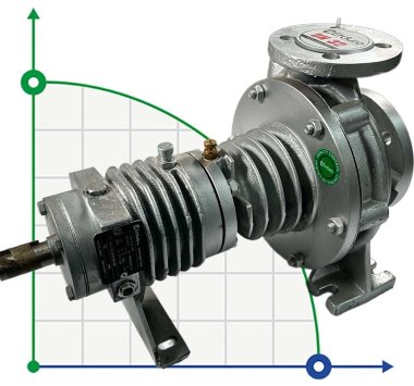 Насос термомаслянного котла  BTKF-K 32-160 (3000) без двигателя — BTS Engineering