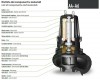 Bomba sumergible Dreno AT 150/4/340 C.300 con impulsor monocanal фото 2 — BTS Engineering