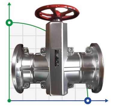 DN150, PN10 Засувка шлангова алюмінієва, Sleeve:NBR — BTS Engineering