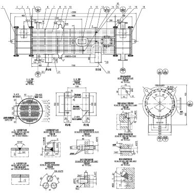 Кожухотрубный теплообменник дефлегматор W6.502, 25 м2 — BTS Engineering
