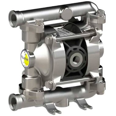 Pneumatische Membranpumpe PHOENIX P20 AISI316 HYTREL+PTFE, 20 l/min — BTS Engineering