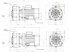 Pozioma pompa odśrodkowa MB 120, PP, VITON LIP, A фото 3 — BTS Engineering