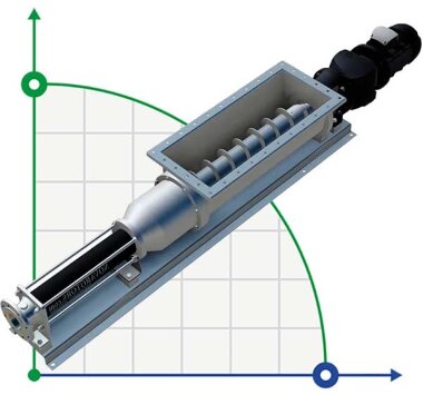 Винтовой насос для сточных вод Nova Rotors JHS-T, D025, 1K2, 9.4m3/h, 120m, 1000rpm &mdash; BTS Engineering