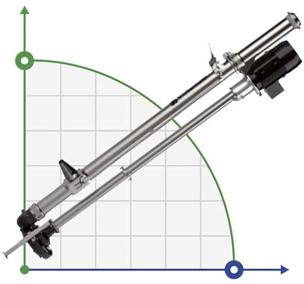 Electrobomba vertical Veneroni LVE 10, 4 kW, 2,5m, 90 m3/h фото 1 — BTS Engineering