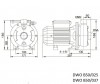 Pompe pour purée, jus, vin, bière DWO B50/037, 380V/50Hz, AISI 304 фото 2 — BTS Engineering