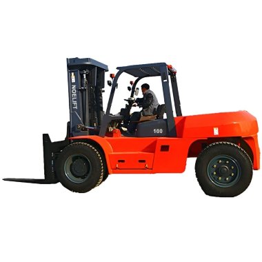 Wózek widłowy z silnikiem wysokoprężnym FD100, 10 ton — BTS Engineering