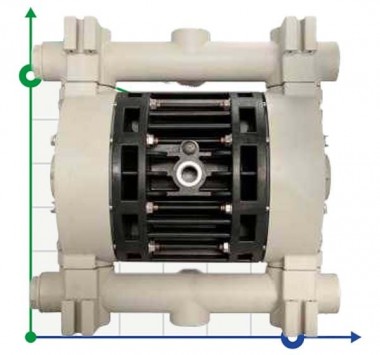 Pneumatyczna pompa membranowa BOXER 150 PP IB150P-D-TPD-- — BTS Engineering