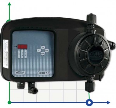 Electrobomba dosificadora HC 300 PH-RX 05-09 PP-GL-DT 230V — BTS Engineering
