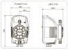 Pompe doseuse pour maintien du pH PDE HC999-PH/RX-4B 25-2,5/42-01 230V PVC-GL-DT фото 3 — BTS Engineering