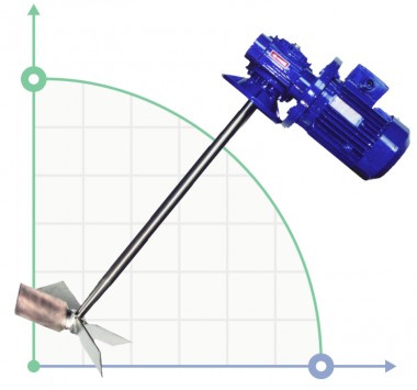 Низкооборотный миксер AGR-V, 1,5 кВт — BTS Engineering