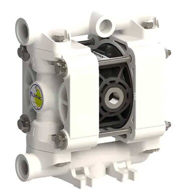 Pneumatic Diaphragm Pump for Acid PHOENIX P20 POM SANTOPRENE, 20 l/min — BTS Engineering