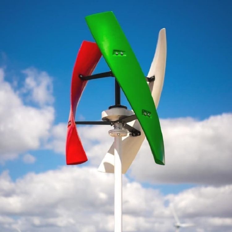 Heaveant Mini-Windgenerator 0,55W – Vertikale Ach Produktbild-Vorschau 3