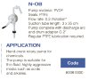 Hand cask pump FLUIMAC NEPTUNE N-08, PVDF, PTFE for highly aggressive media, acids, alkalis фото 2 — BTS Engineering