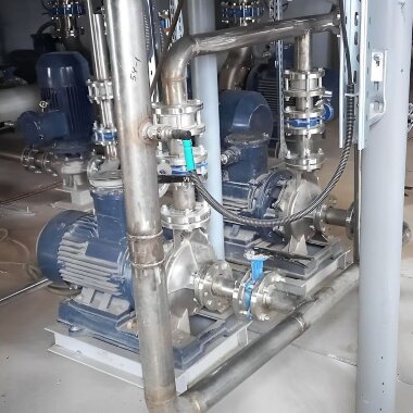 BGWHB 65-250A (23,4/70), 11kW, 2880, Ex - насос нержавеющий горизонтальный — BTS Engineering