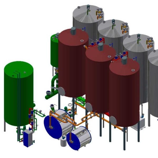 Elaboración de cerveza a baja temperatura, destilería фото 1 — BTS Engineering
