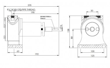 Шестеренчатый насос для растительного масла Kupar KIPK 1/2 дюйма, 0,06-0,9 м3/час — BTS Engineering