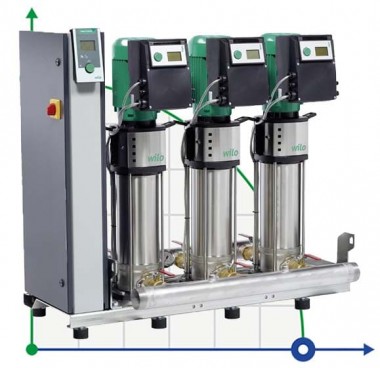 Станция повышения давления Wilo-SiBoost Smart 4 Helix VE1603/3kW — BTS Engineering