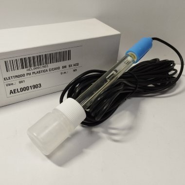 Kunststoffelektrode pH 4 bar 60°C mit 6 m Kabel, Etatron — BTS Engineering