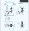 Tauchpumpe Dreno VT 80/2/152 C.347 mit VORTEX Laufrad фото 4 — BTS Engineering