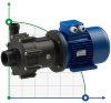 Acid and water resistant pump with magnetic coupling FLUIMAC COMPASS CM 30 PVDF, 2.2 kW, 380V фото 1 — BTS Engineering