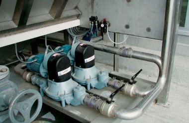 Caffini - Libellula Lib 1-3 мембранный насос с электродвигателем на раме — BTS Engineering