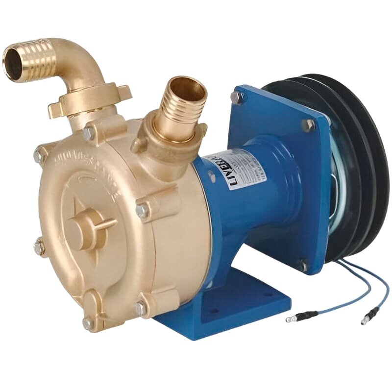 Вихревой насос для перекачки морской воды LIVERANI SPECIAL 50 FM 12V, 230 л/мин, бронза, без двигателя фото 1 — BTS Engineering