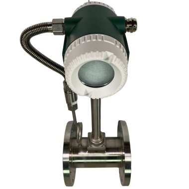 DN80 Débitmètre à tourbillon en acier inoxydable KLUGB DN80/PN16 RF Bride DIN, pour vapeur 0.325-5 t/h <1.6 MPa, <250°C, 4-20mA, ExdIIBT66 &mdash; BTS Engineering