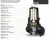 Pompe submersible Dreno AT 200/6/240 C.275 avec roue ouverte monocanal фото 2 — BTS Engineering