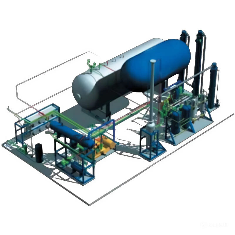 Anlagen zur Herstellung von Kohlendioxid aus Bioethanol-Gärungsprodukten 1000 kg/h фото 1 — BTS Engineering