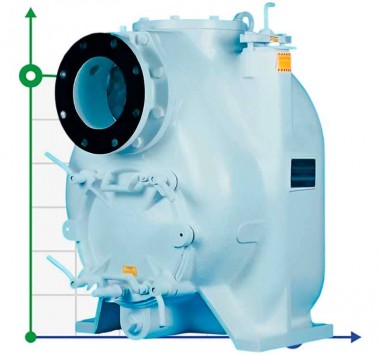 Self-priming slurry pump P-8, 34/600, 45 kW, without motor — BTS Engineering