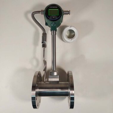DN65 Medidor de caudal de vórtice de acero inoxidable KLUGB DN65/PN16 RF brida DIN, para vapor, 0,3-3 t/h, <1,6 MPa, <250°C, 4-20mA, ExdIIBT6 &mdash; BTS Engineering