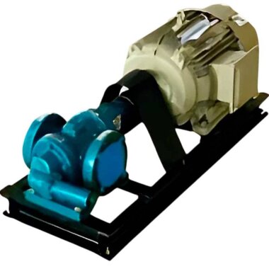 Bomba de engranajes JKRN 400 L 4 pulgadas, 50 m3/h, carcasa de fundición CI, con motor de 11 kW, 380 V, 1140 rpm — BTS Engineering